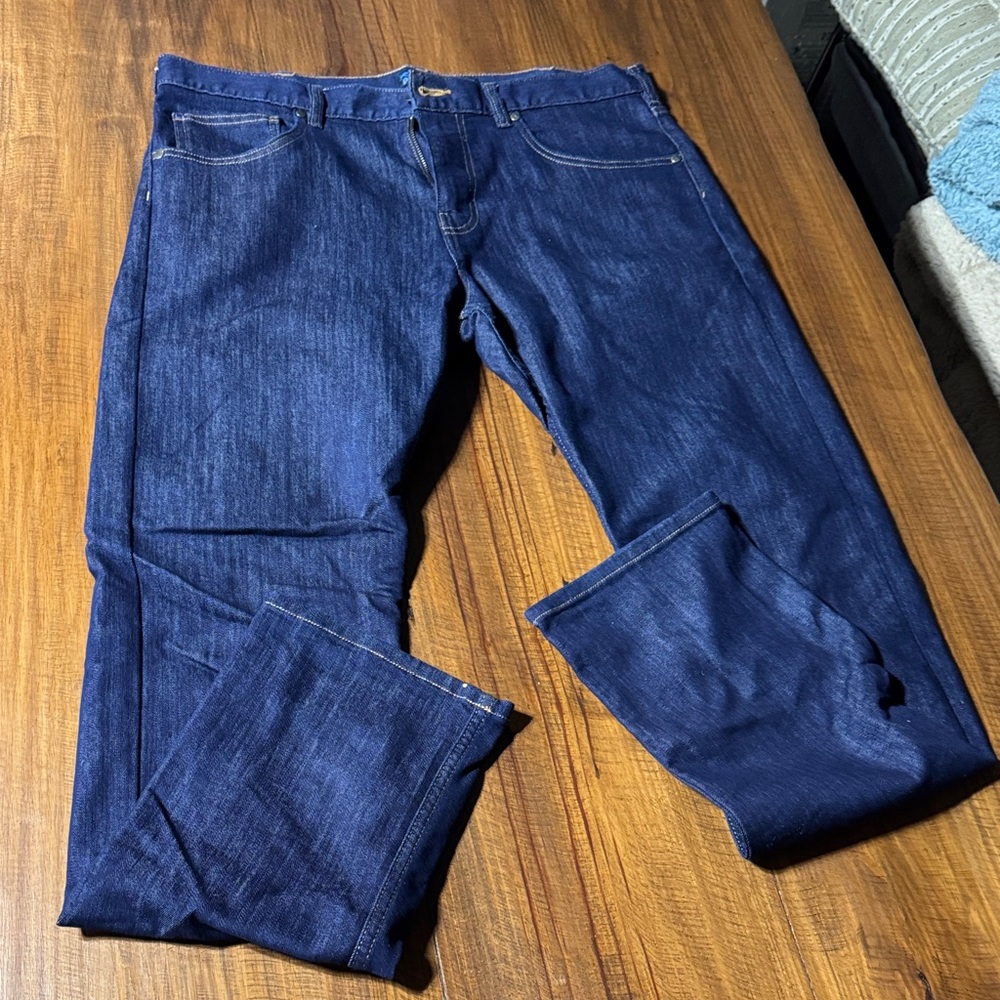 Vintage Patagonia Men's Deep Blue Straight Jeans